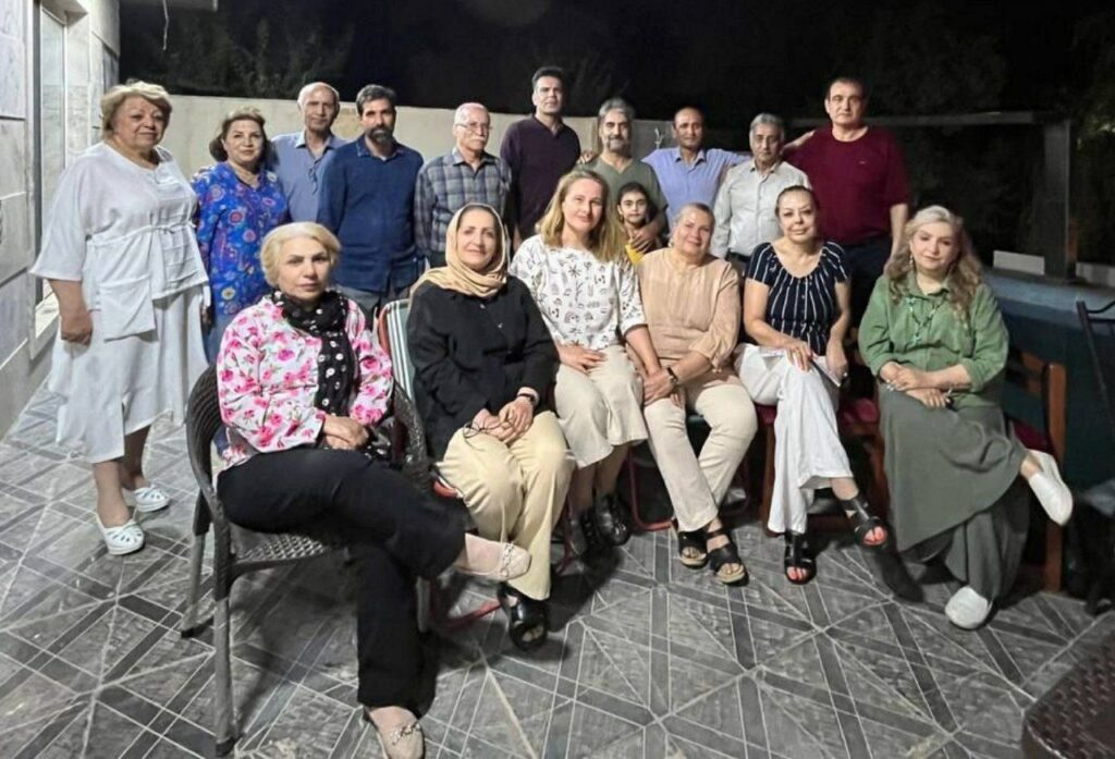 قدردانی جمعی از فعالان صنفی معلمان و کارگران البرز از مهدی معرف